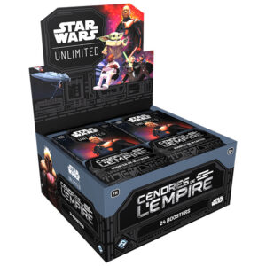 Star Wars Unlimited - Boîte de 24 Boosters - Set 08 Cendres de l’Empire