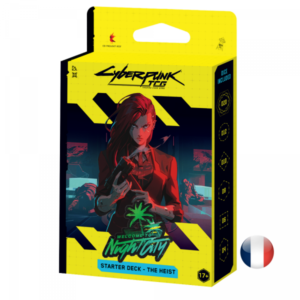 CYBERPUNK JCC – Starter Deck – The Heist FR