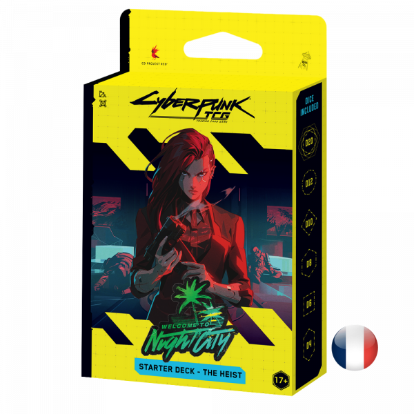 CYBERPUNK JCC – Starter Deck – The Heist FR