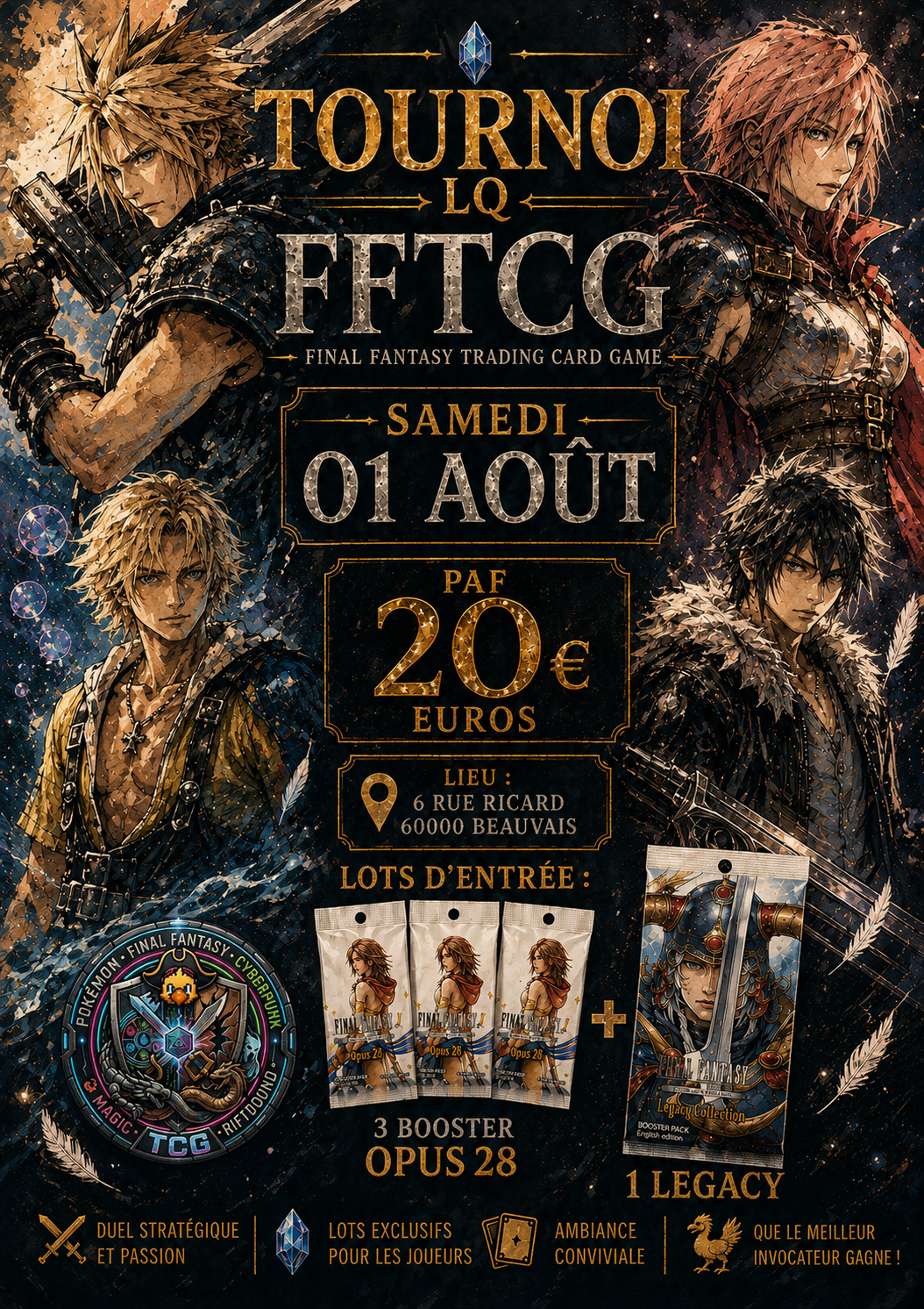Ticket Local Qualifier – Beauvais 01 août