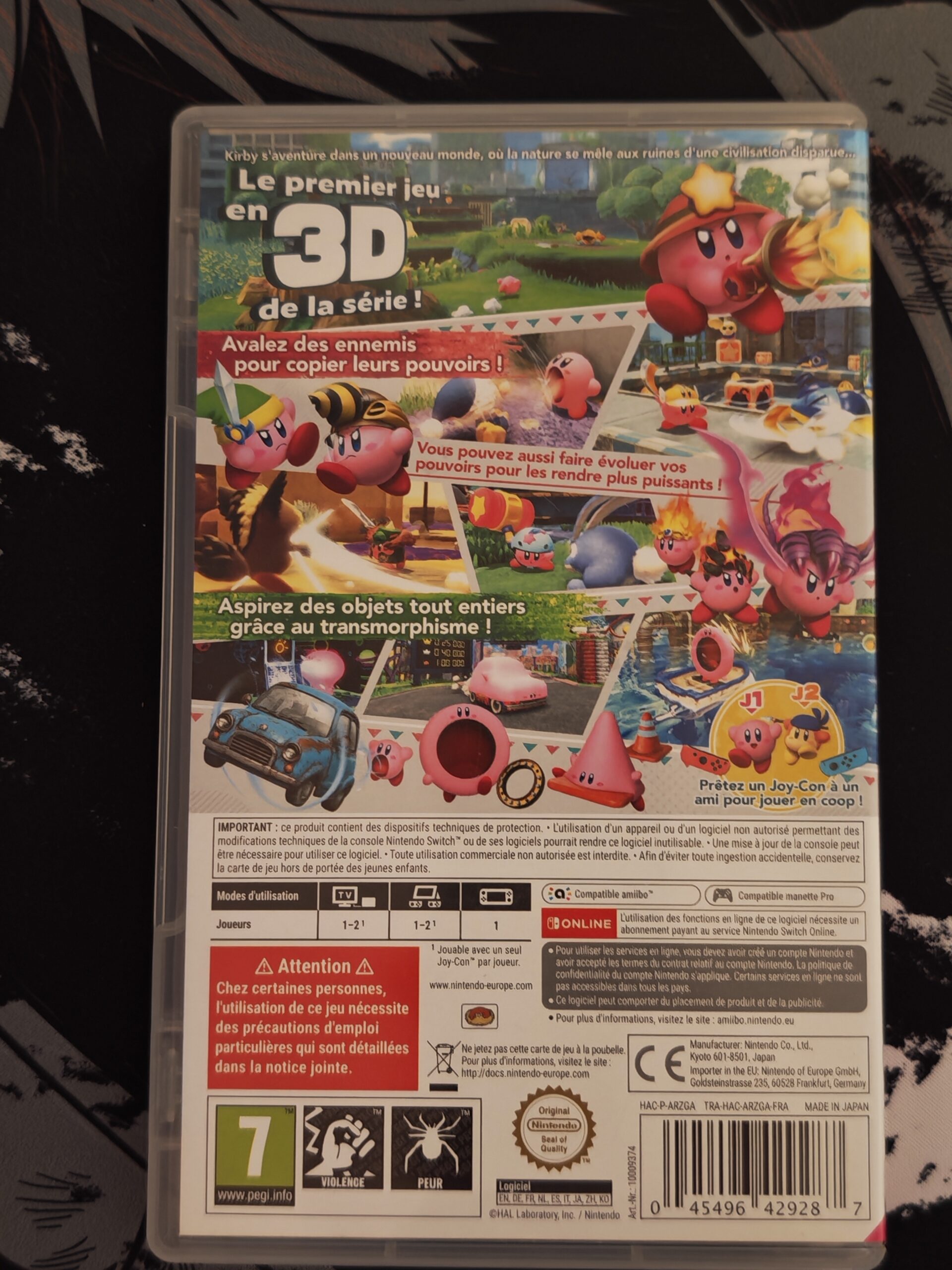 Kirby et le monde oublié nintendo switch – Image 3