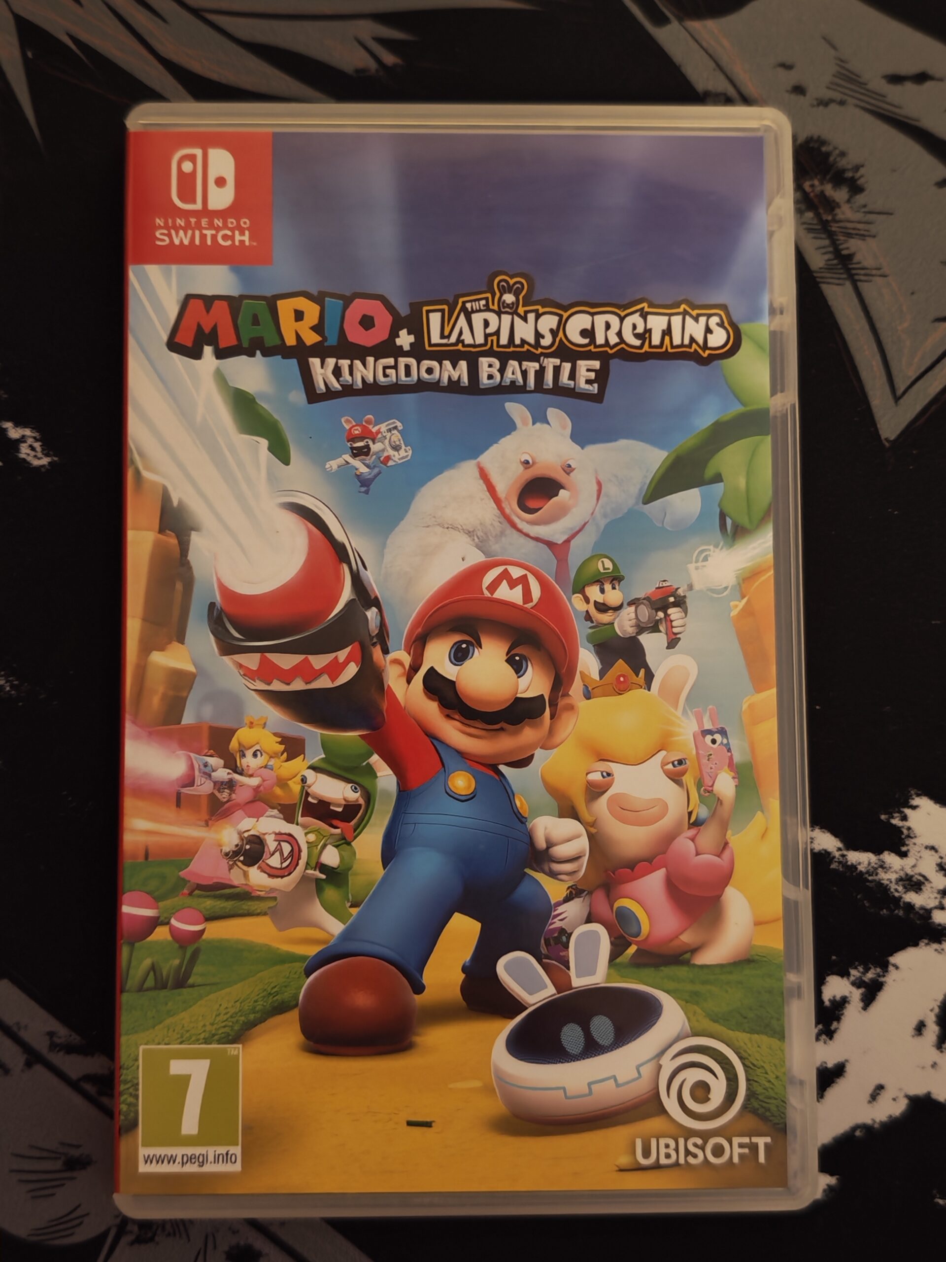 Mario+lapins crétins kingdom battle