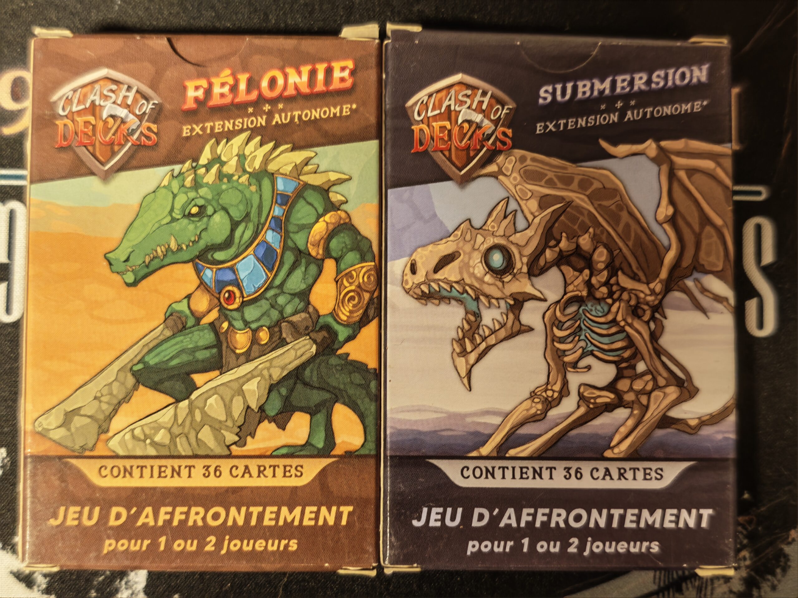 Clash of deck félonie + submersion