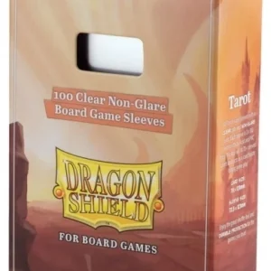 70x120mm - 100 Protège-cartes Tarot Clear/Non-Glare - Dragon Shield