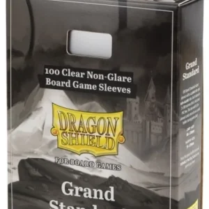 88x126mm - 100 Protège-cartes Standard Grand Clear/Non-Glare - Dragon Shield